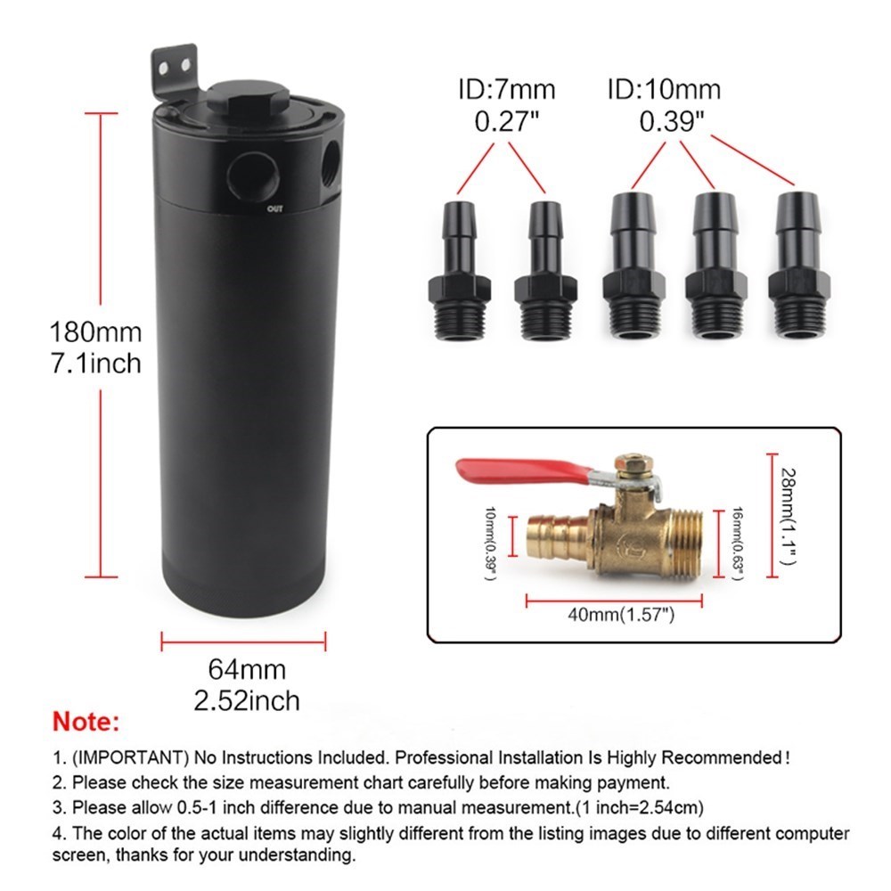 Coltura de óleo defletora de a - Oil Drain Tank avaliação e preço
